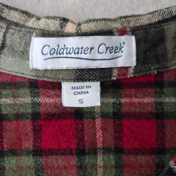 Patchwork Mix Plaid Shirt S Grunge Granola Girl Buttondown Collar Tunic Top - Picture 9 of 12